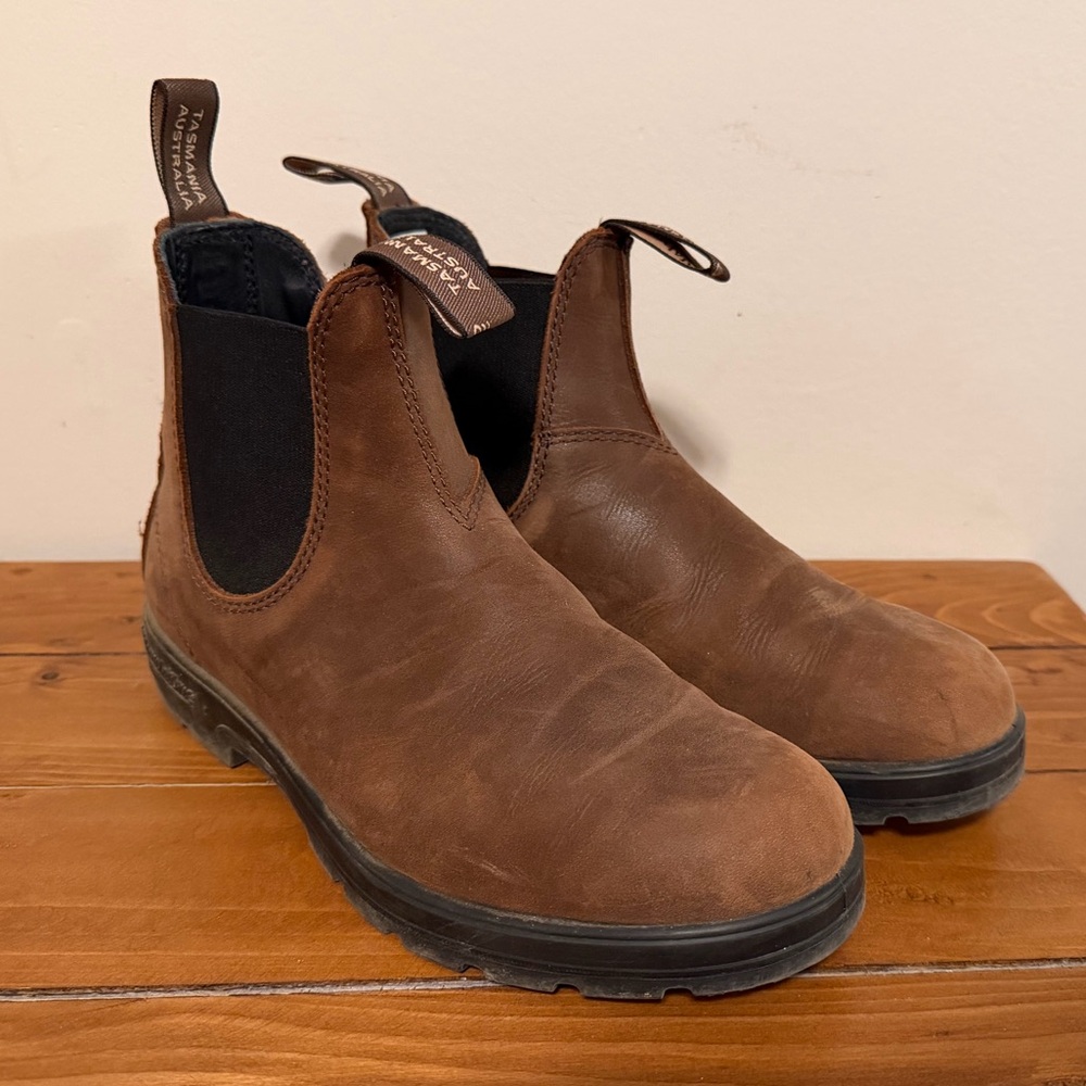 Blundstone Women's Rustic Brown Chelsea Boots